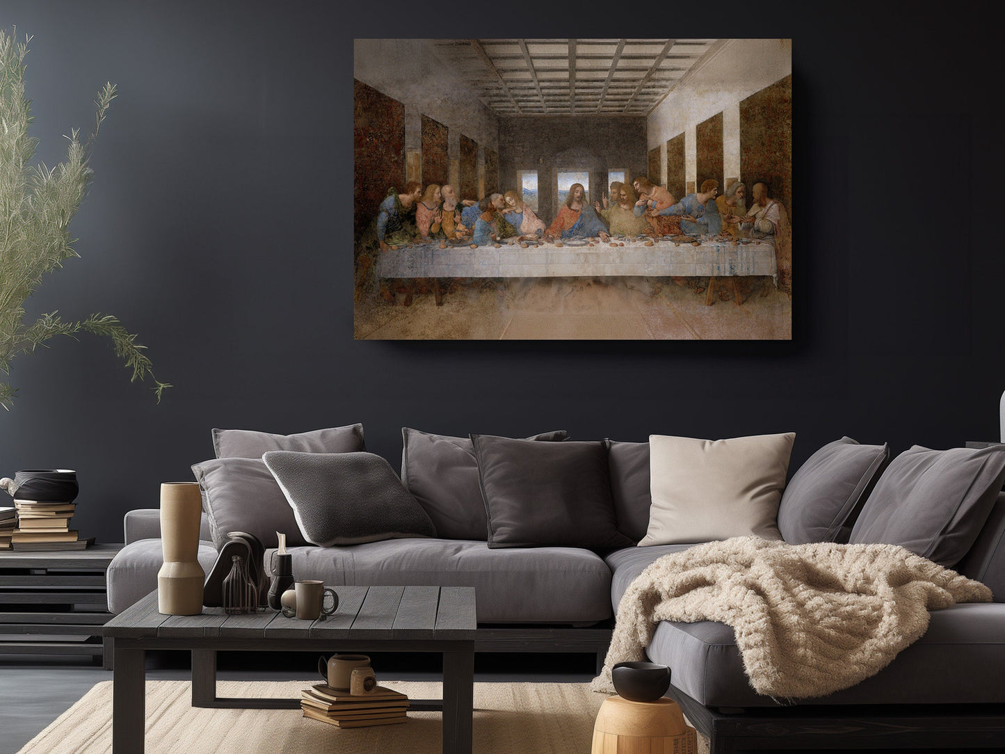 Last Supper Canvas Print – Leonardo Da Vinci Art Reproduction | Museum Quality Wall Decor