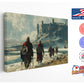 Viking Raid Canvas Print – Historic Wall Art | Ready to Hang or Rolled Canvas