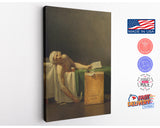 Death of Marat Canvas – Jacques-Louis David Reproduction | Ready to Hang or Rolled
