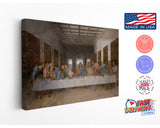 Last Supper Canvas Print – Leonardo Da Vinci Art Reproduction | Museum Quality Wall Decor