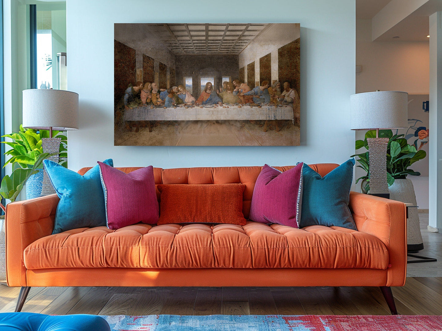 Last Supper Canvas Print – Leonardo Da Vinci Art Reproduction | Museum Quality Wall Decor