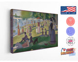 Seurat La Grande Jatte Print – Large Canvas Wall Art | Museum Quality, Fade Resistant