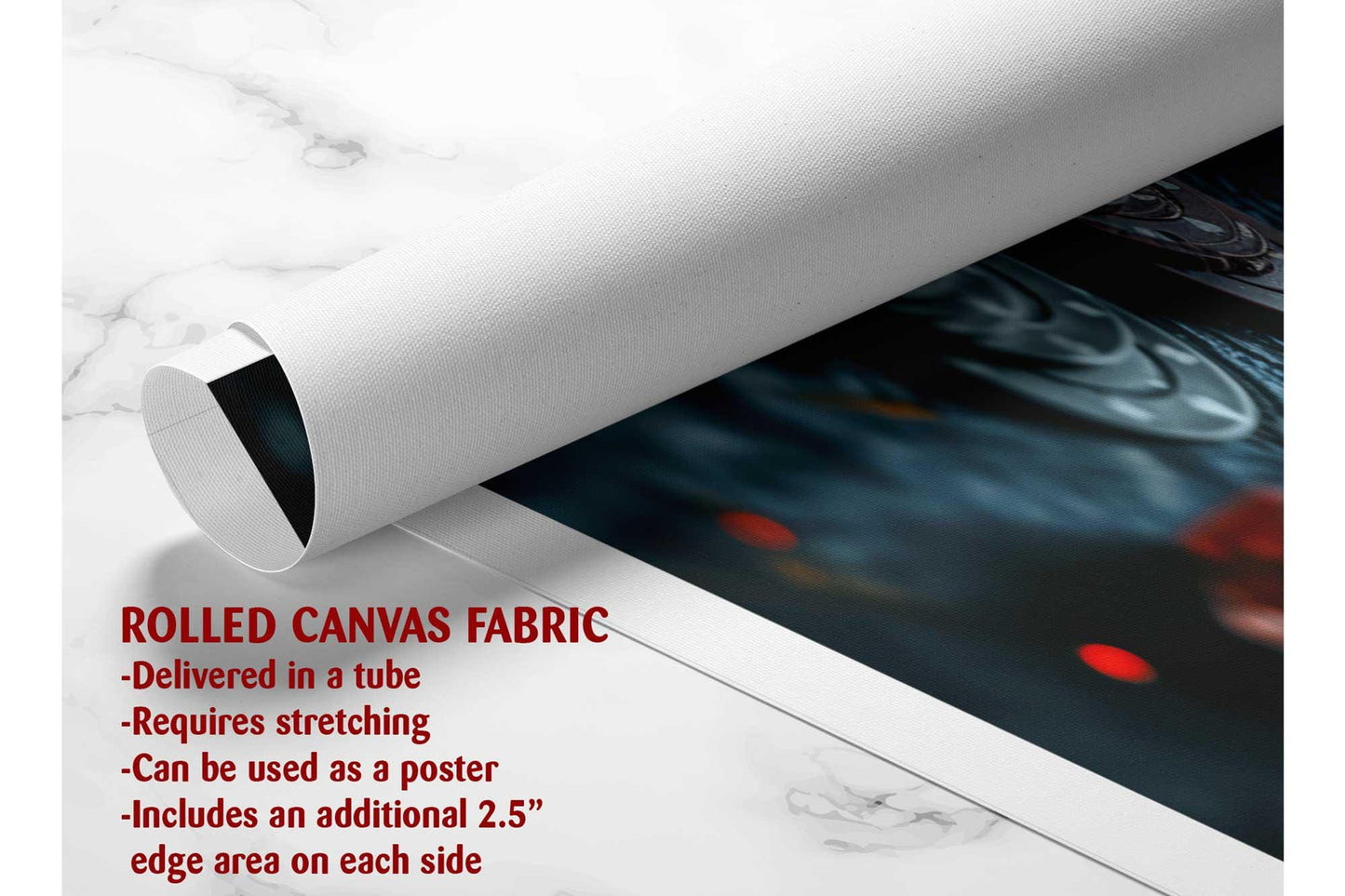 Poker Chips Canvas Art – Whiskey Wall Decor | Fun Night Art on Artist Grade Canvas