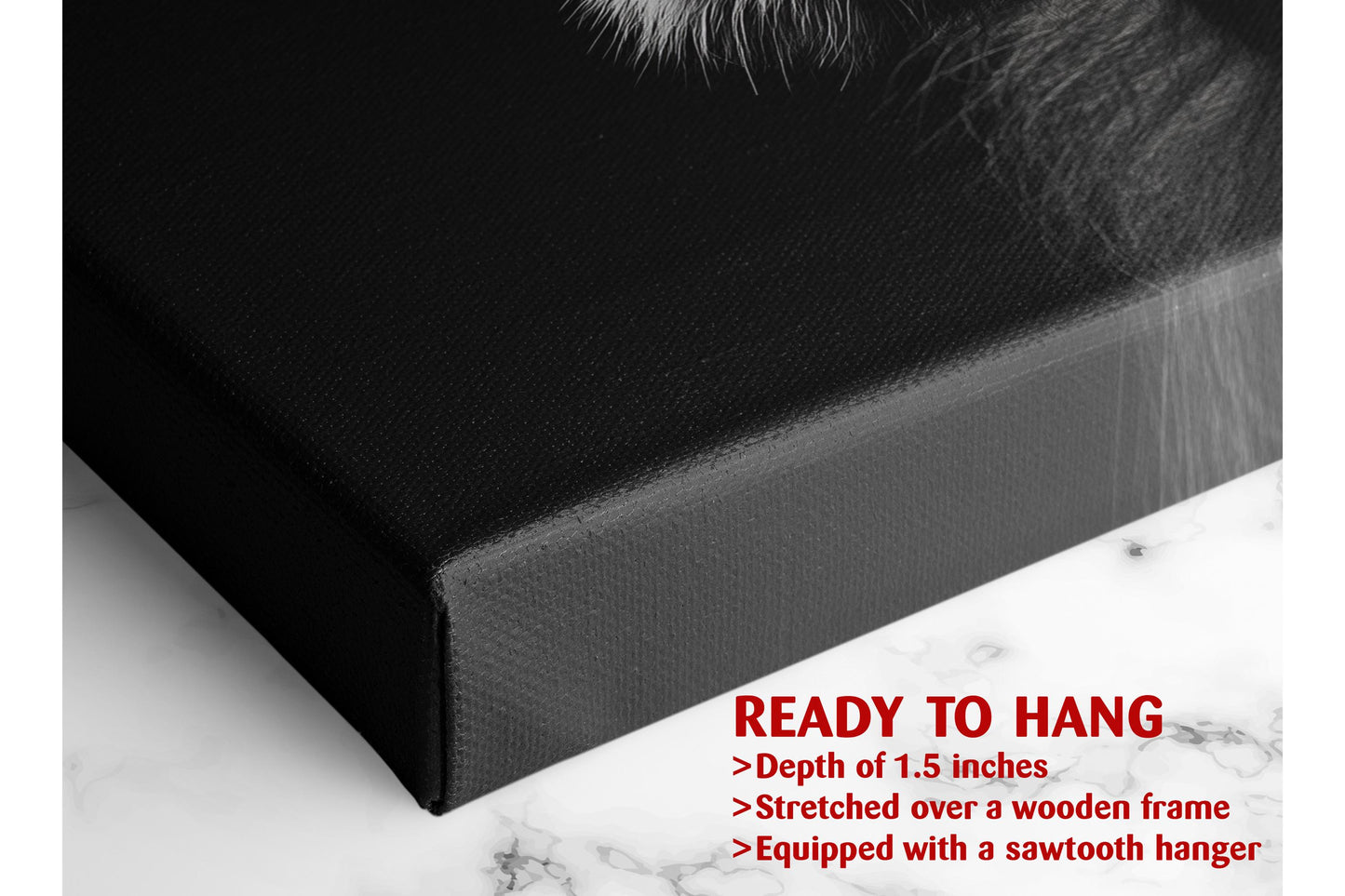 Lion of Judah Canvas Print – Christian Wall Decor | Faith Artwork Ready to Hang