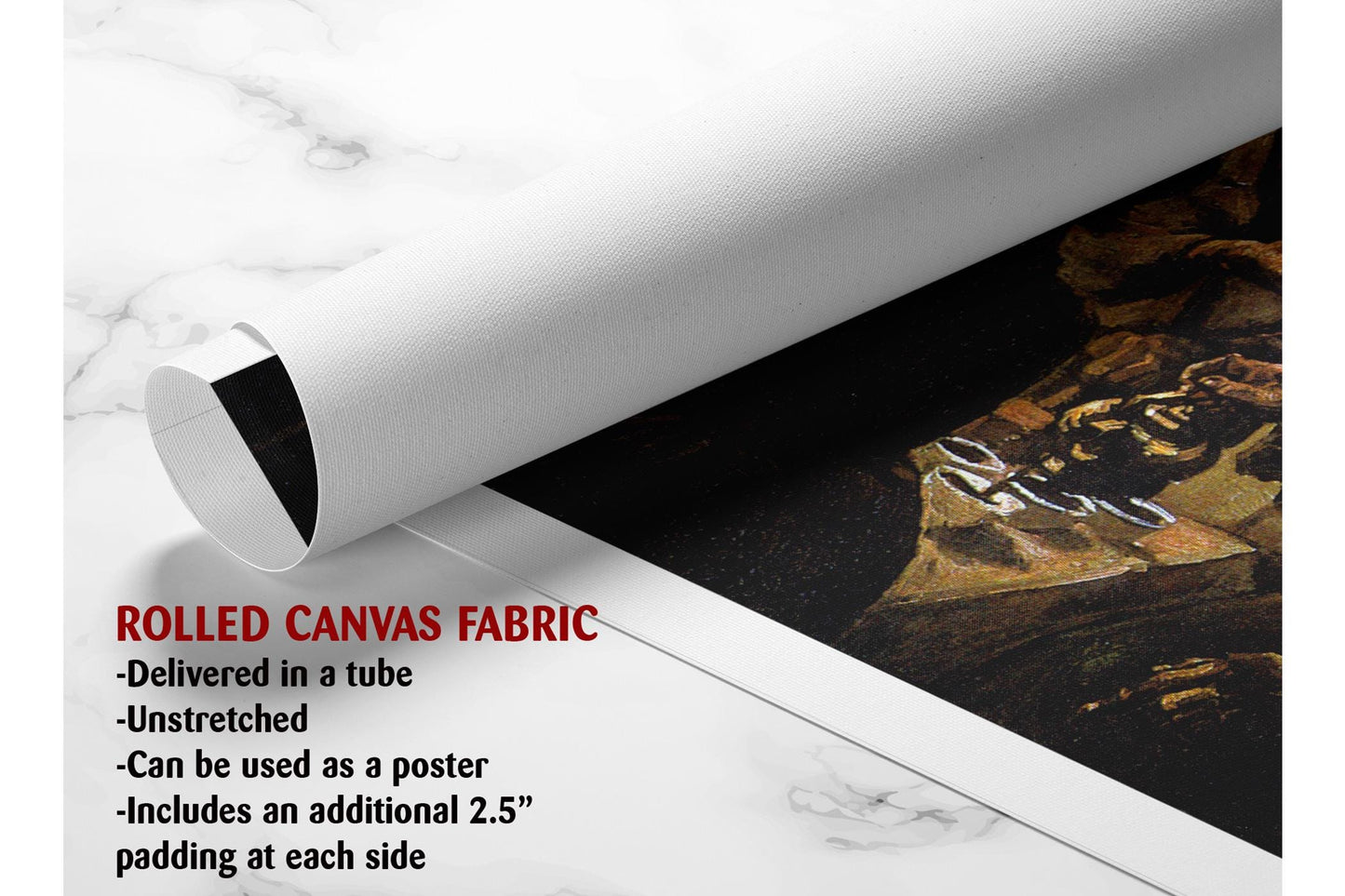 Potato Eaters Canvas Print - Van Gogh Vintage Farmhouse Wall Art | Ready to Hang