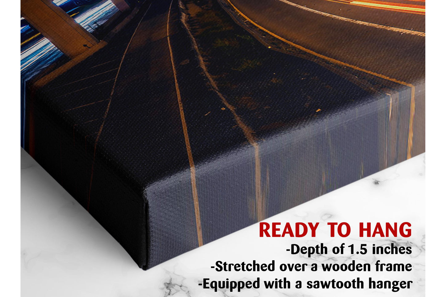 Houston Cityscape Canvas – Motivational Wall Art | Texas City Wall Decor Print