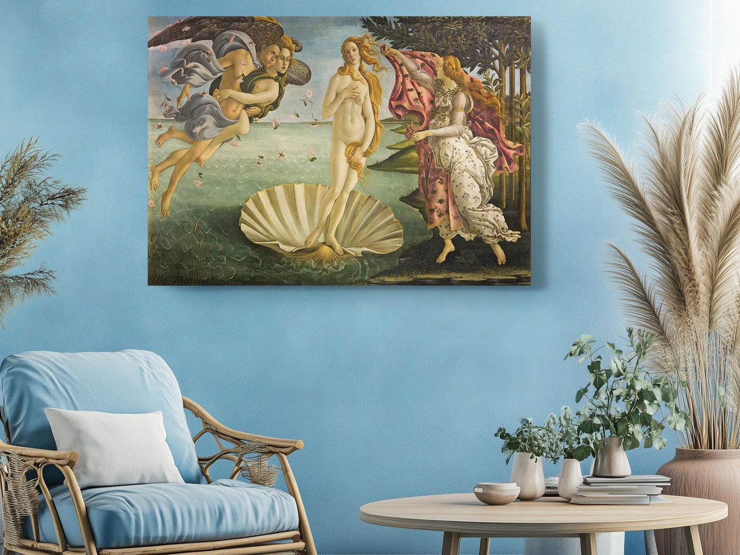 Birth of Venus Canvas Print – Botticelli Reproduction | Museum Canvas Art, Ready to Hang