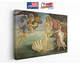 Birth of Venus Canvas Print – Botticelli Reproduction | Museum Canvas Art, Ready to Hang