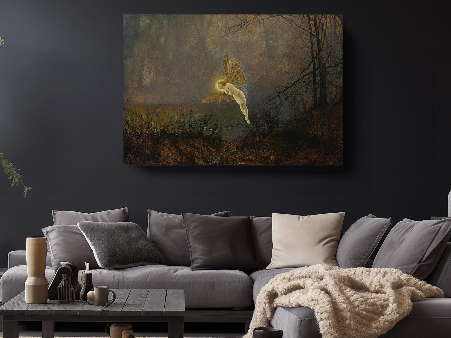 Mystical Forest Canvas | Fairy Canvas Print - Museum Quality Wall Art Decor