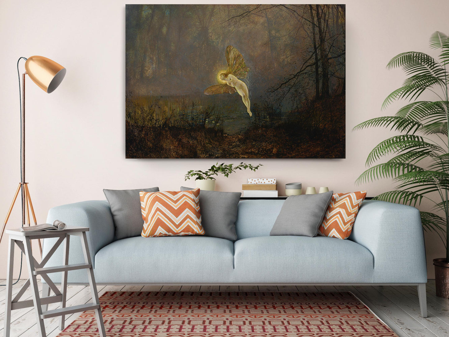 Mystical Forest Canvas | Fairy Canvas Print - Museum Quality Wall Art Decor