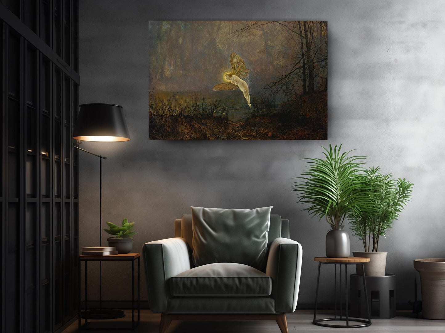 Mystical Forest Canvas | Fairy Canvas Print - Museum Quality Wall Art Decor