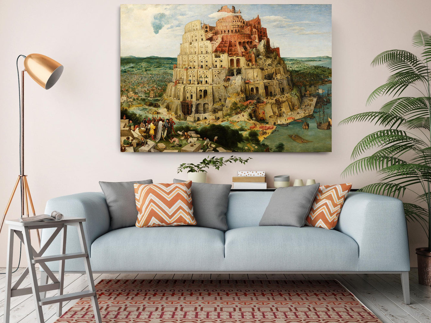 Tower of Babel Canvas Print – Renaissance Artwork Museum Quality Canvas Wall Decor