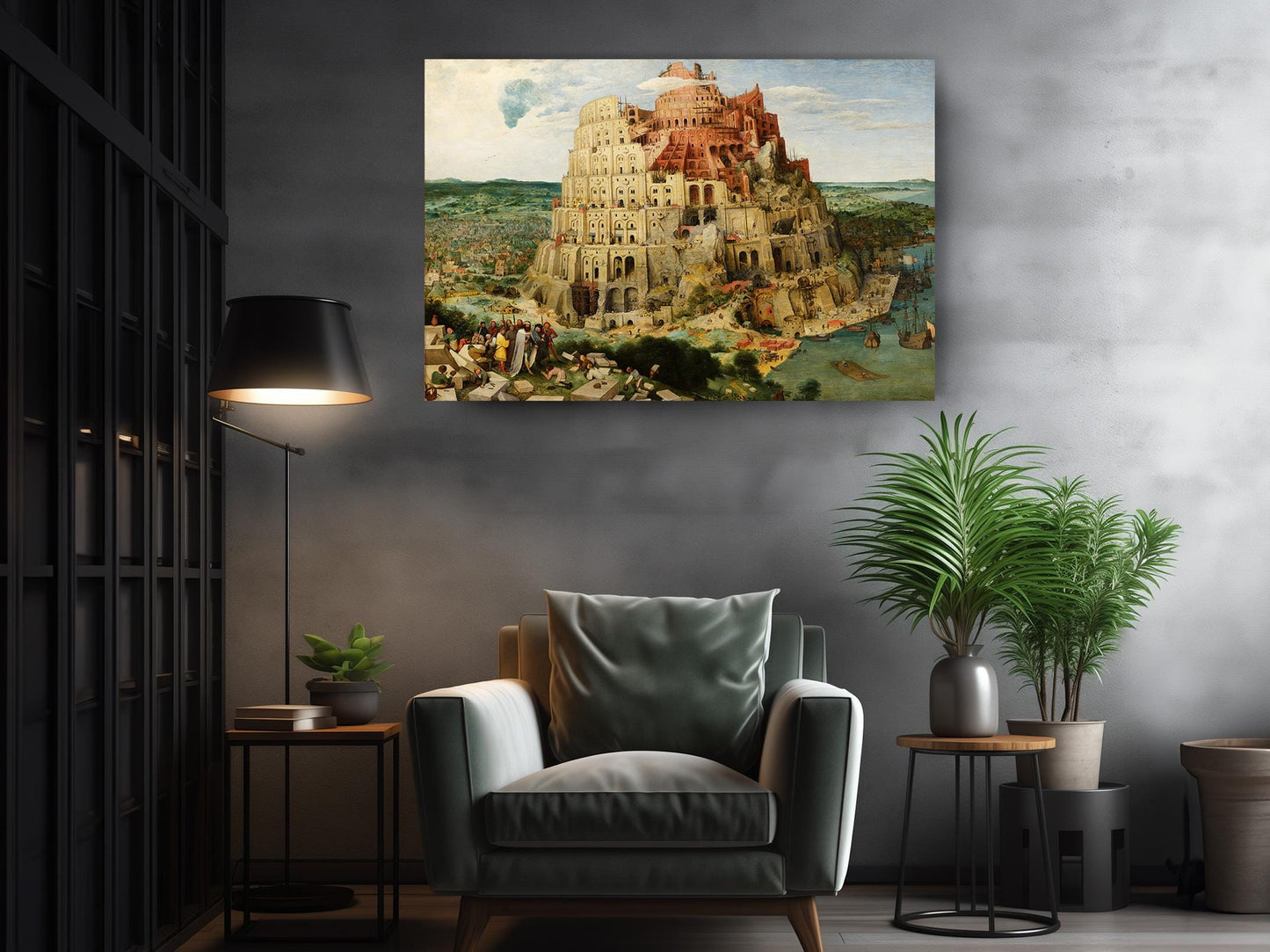 Tower of Babel Canvas Print – Renaissance Artwork Museum Quality Canvas Wall Decor