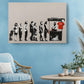Banksy Canvas Print – Urban Street Art Canvas Wall Décor | Ready to Hang or Rolled