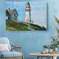 Nubble Lighthouse Canvas Print – Coastal Wall Art | Ready to Hang or Rolled