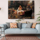 Lady of Shalott Canvas | Pre-Raphaelite Art - Museum Quality Wall Print