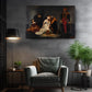 Lady Jane Grey Painting - Classic Execution Scene | Vintage Wall Art Canvas Print
