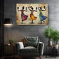 African Dance Canvas Art – Tribal Wall Decor | Modern Home Prints Ready to Hang