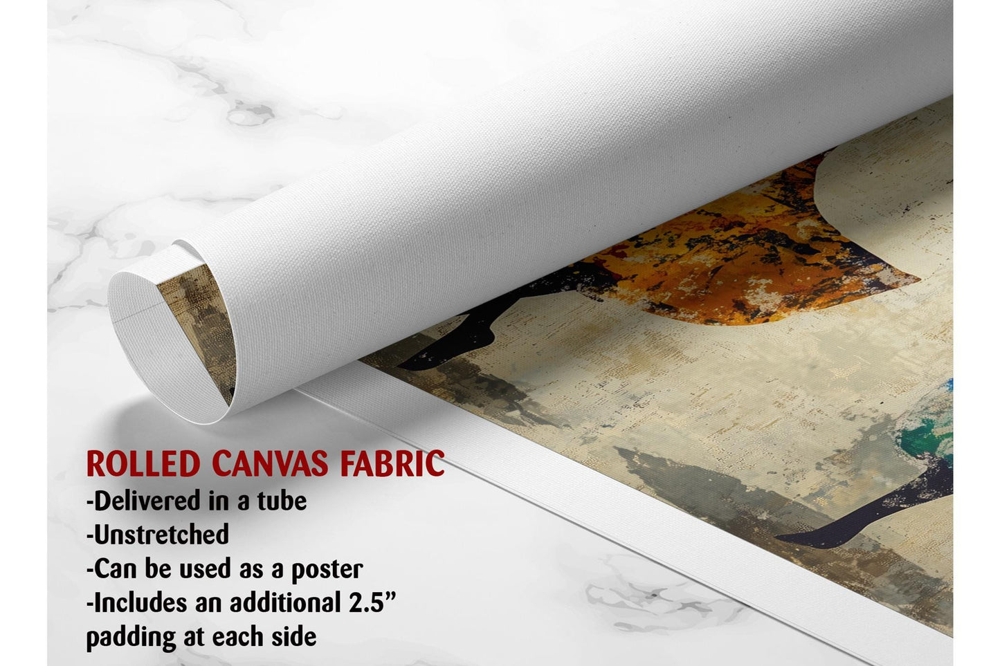 African Dance Canvas Art – Tribal Wall Decor | Modern Home Prints Ready to Hang