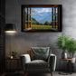 Mountain Canvas Art - Alpine Landscape Wall Art | Ready to Hang Canvas Print