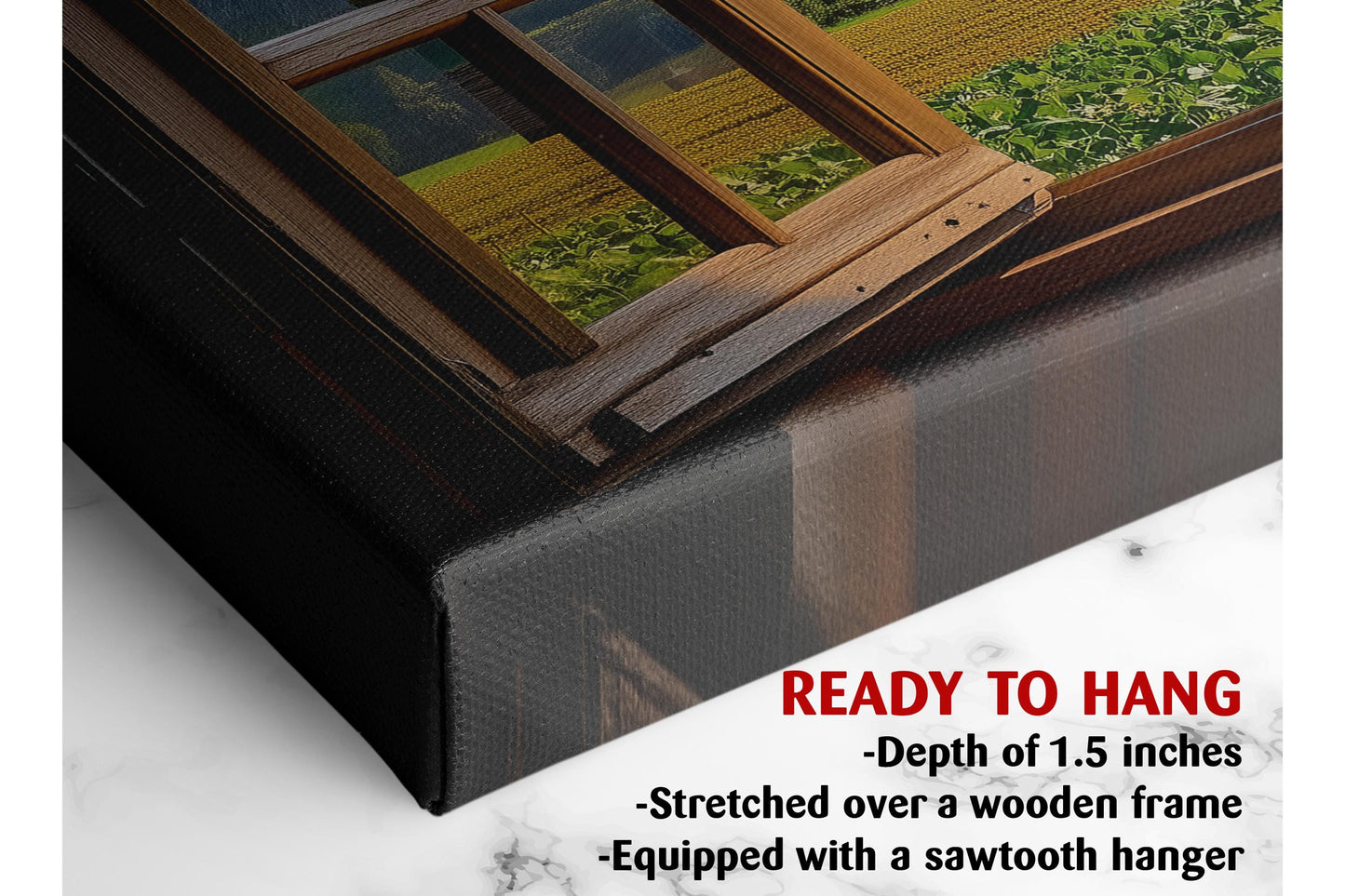 Mountain Canvas Art - Alpine Landscape Wall Art | Ready to Hang Canvas Print