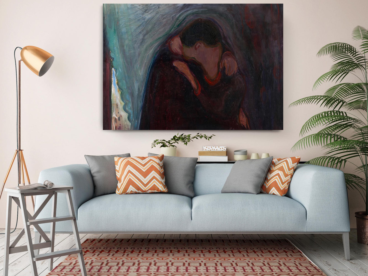 Munch The Kiss Print – Expressionist Art Print | Museum Quality Canvas