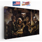 Potato Eaters Canvas Print - Van Gogh Vintage Farmhouse Wall Art | Ready to Hang