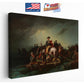 Washington Crossing Delaware Canvas - Museum Quality Historical Wall Art Print