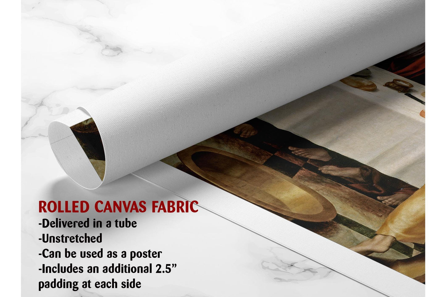 Last Supper Wall Art - Renaissance Oil Painting Canvas Art Print | Museum Quality