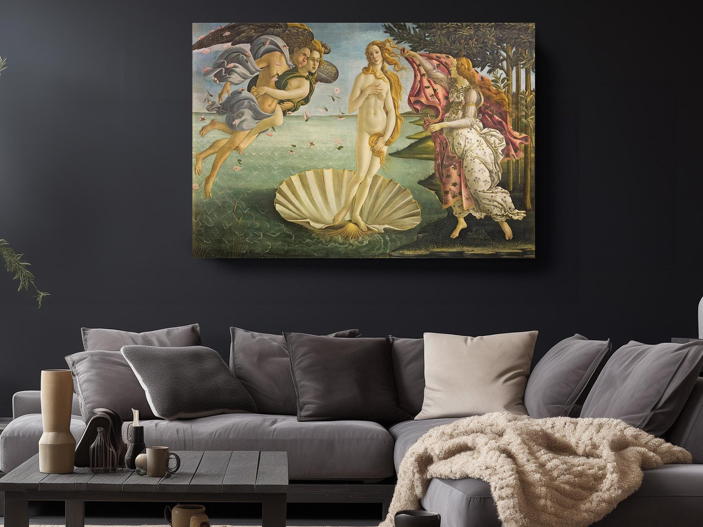 Birth of Venus Canvas Print – Botticelli Reproduction | Museum Canvas Art, Ready to Hang