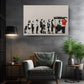 Banksy Canvas Print – Urban Street Art Canvas Wall Décor | Ready to Hang or Rolled