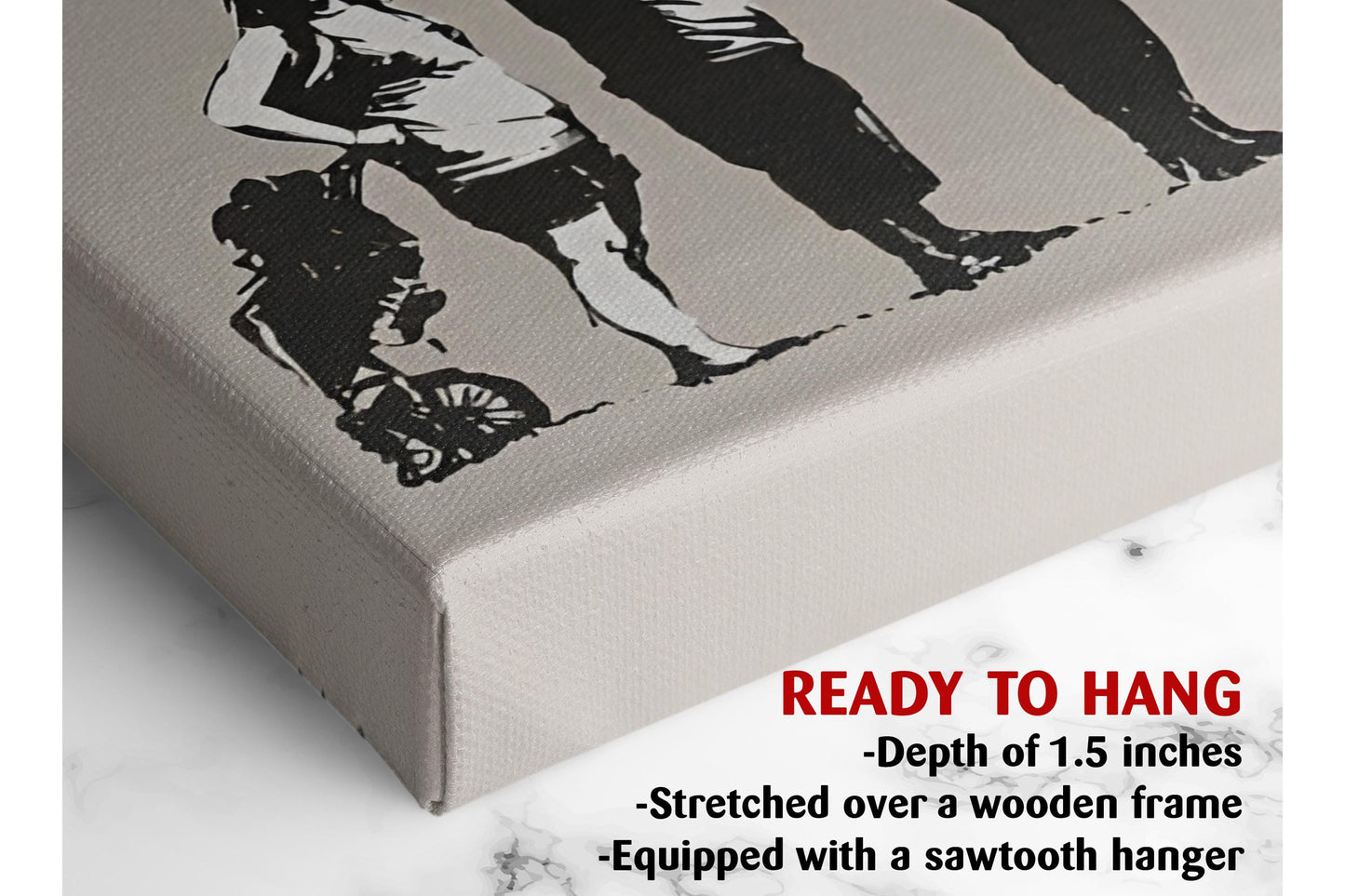 Banksy Canvas Print – Urban Street Art Canvas Wall Décor | Ready to Hang or Rolled