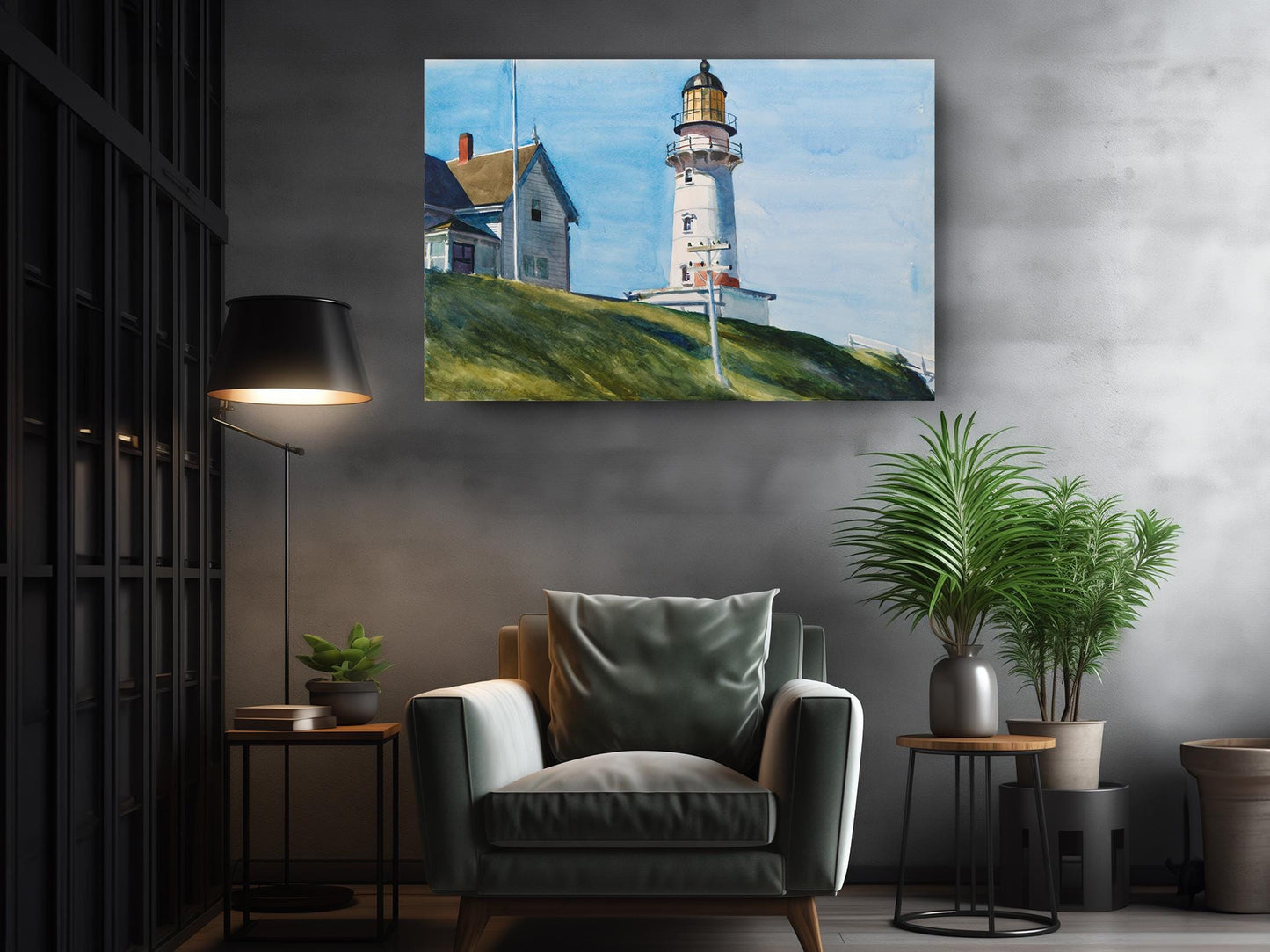 Nubble Lighthouse Canvas Print – Coastal Wall Art | Ready to Hang or Rolled