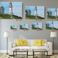 Nubble Lighthouse Canvas Print – Coastal Wall Art | Ready to Hang or Rolled
