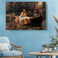 Lady of Shalott Canvas | Pre-Raphaelite Art - Museum Quality Wall Print