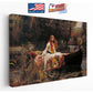 Lady of Shalott Canvas | Pre-Raphaelite Art - Museum Quality Wall Print