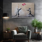 Banksy Canvas Print – Urban Street Art Wall Décor | Ready to Hang or Rolled Canvas
