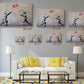 Banksy Canvas Print – Urban Street Art Wall Décor | Ready to Hang or Rolled Canvas