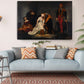 Lady Jane Grey Painting - Classic Execution Scene | Vintage Wall Art Canvas Print