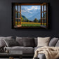 Mountain Canvas Art - Alpine Landscape Wall Art | Ready to Hang Canvas Print