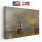 Fighting Temeraire Canvas – Sunset Ocean Sea Art | Museum Quality Print