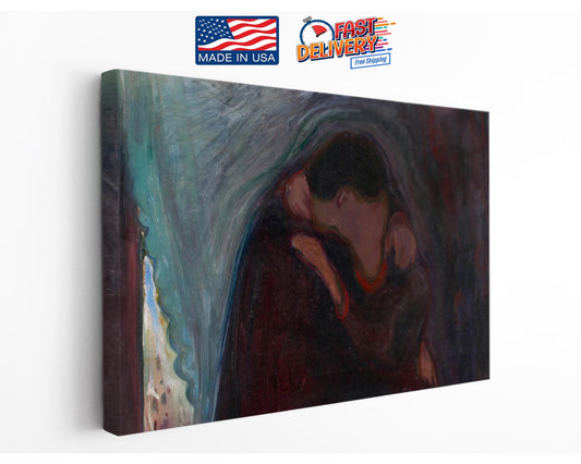 Munch The Kiss Print – Expressionist Art Print | Museum Quality Canvas
