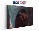 Munch The Kiss Print – Expressionist Art Print | Museum Quality Canvas
