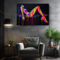Neon Canvas Print - Abstract Woman Art | Modern Colorful Wall Decor