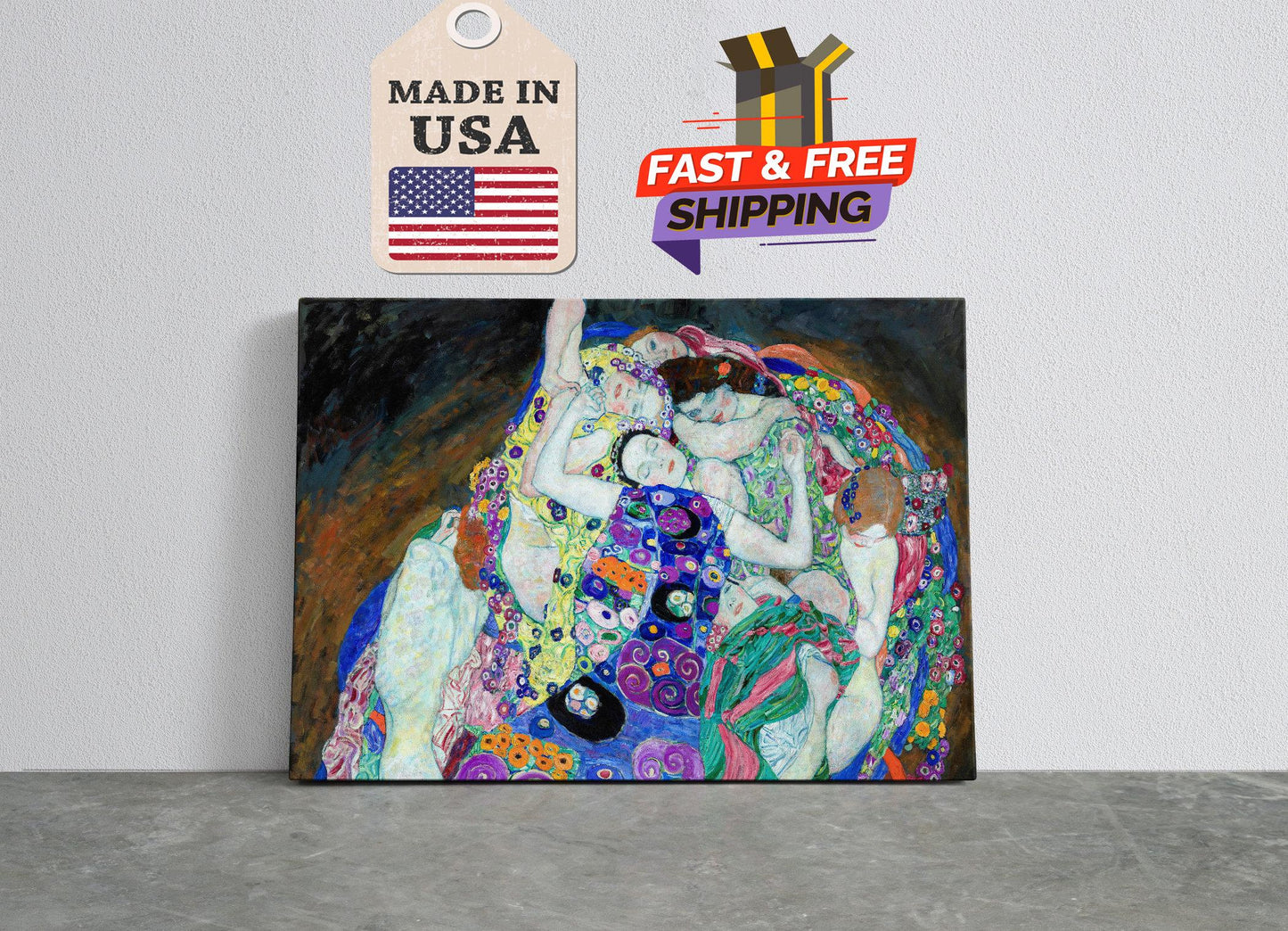 Gustav Klimt Canvas Print – Museum Quality Rolled or Ready to Hang Wall Art