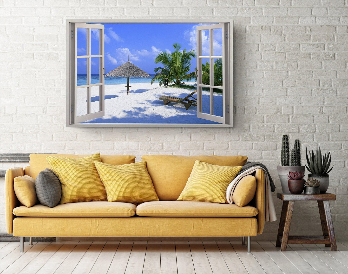 Beach Canvas Art – Coastal Canvas Print | Handcrafted Fade Resistant Wall Decor