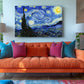 Starry Night Canvas Print – Van Gogh Classic Art Reproduction on Museum Quality Canvas