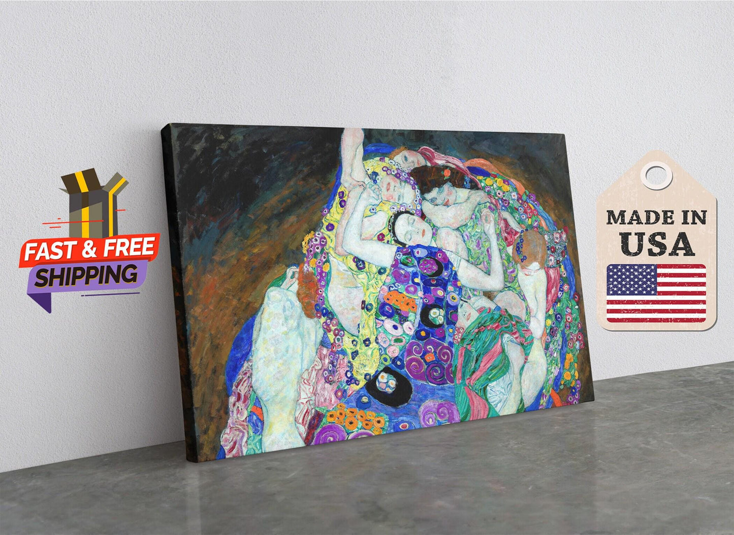 Gustav Klimt Canvas Print – Museum Quality Rolled or Ready to Hang Wall Art