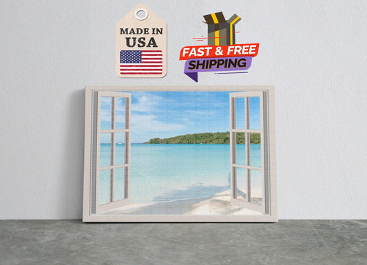 Beach Canvas Print – Museum Quality Coastal Wall Decor | Elite Canvas Prints