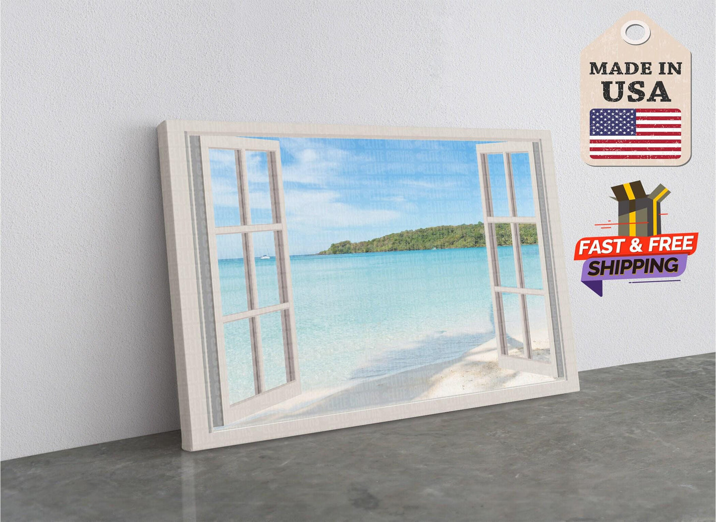 Beach Canvas Print – Museum Quality Coastal Wall Decor | Elite Canvas Prints